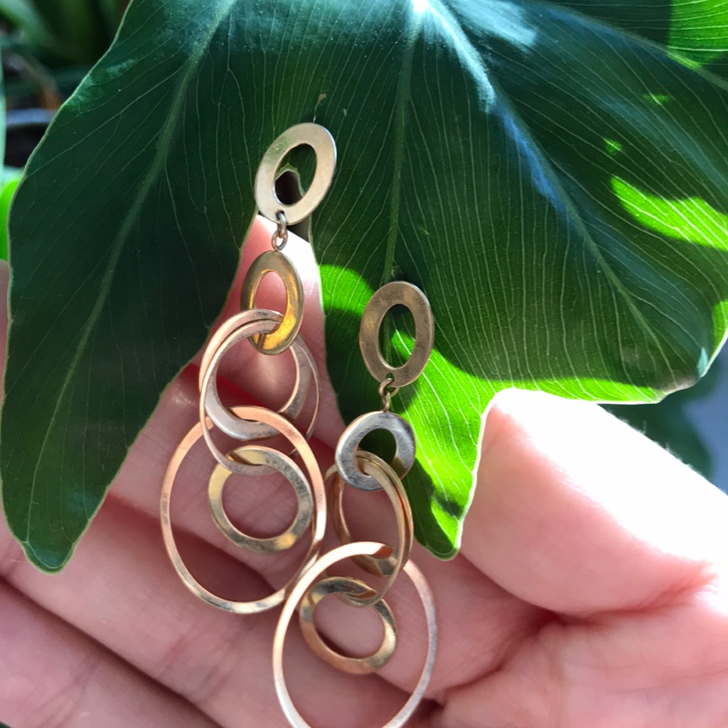 14k Gold Real Not Plated Earrings